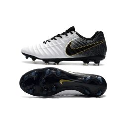 Nike Tiempo Legend 7 Elite FG fodboldstøvler til mænd - Sort hvidguld_3.jpg